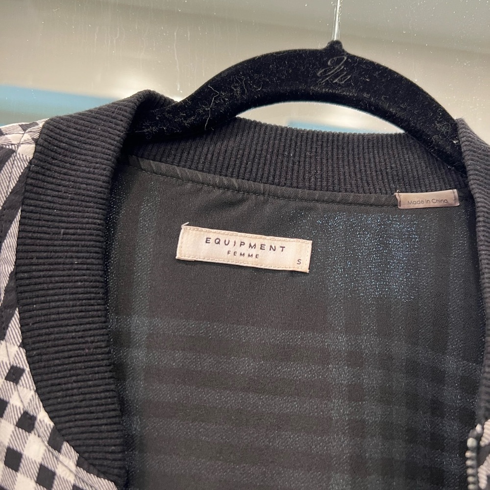 Silk Bomber Jacket - image 2